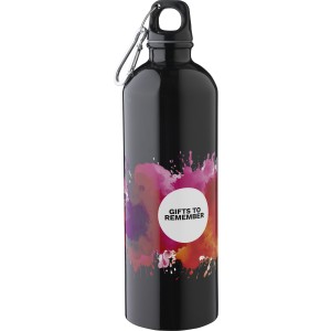 �jraac�l kulacs, 750 ml, fekete